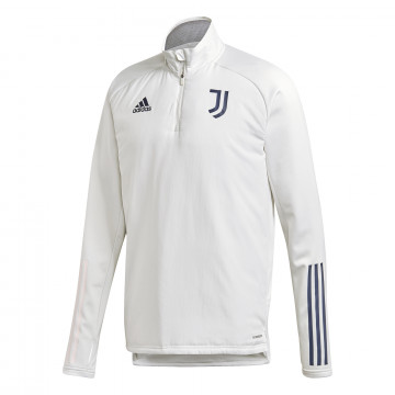 Sweat zippé col montant Juventus blanc 2020/21
