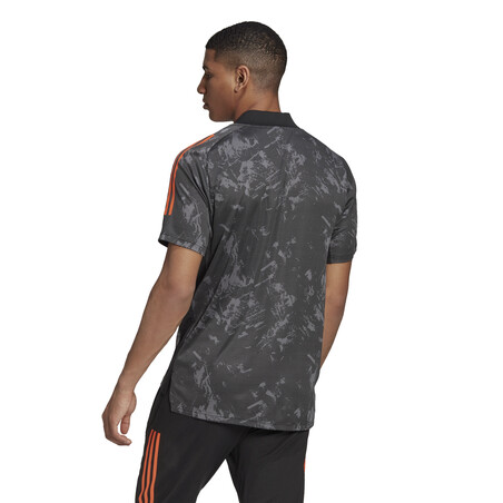 Maillot entraînement Juventus Europe noir orange 2020/21