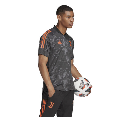 Maillot entraînement Juventus Europe noir orange 2020/21