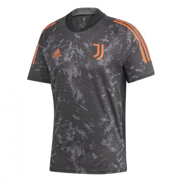 Maillot entraînement Juventus Europe noir orange 2020/21