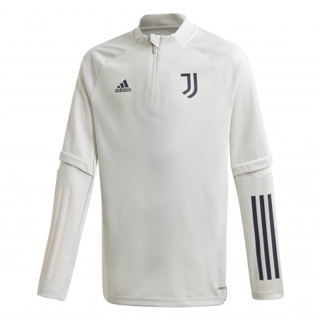 Sweat zippé junior Juventus blanc 2020/21