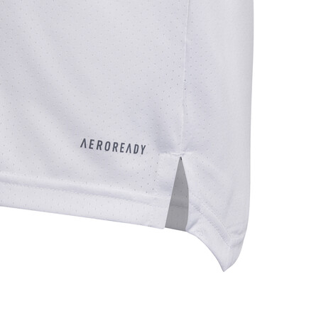 Maillot entraînement junior Manchester United blanc orange 2020/21