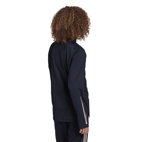 Sweat zippé col montant Juventus bleu foncé 2020/21