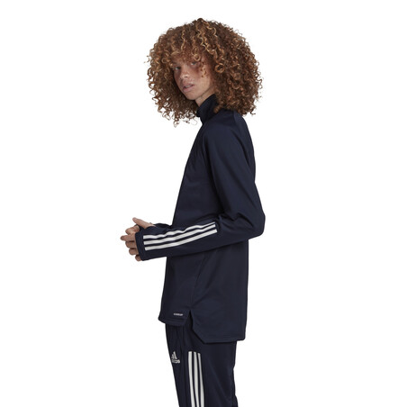 Sweat zippé col montant Juventus bleu foncé 2020/21