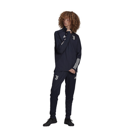 Sweat zippé col montant Juventus bleu foncé 2020/21