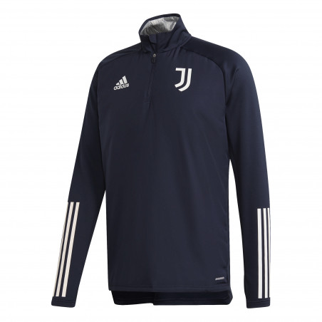 Sweat zippé col montant Juventus bleu foncé 2020/21
