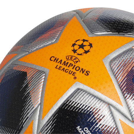 Ballon officiel Ligue des Champions bleu orange 2020/21
