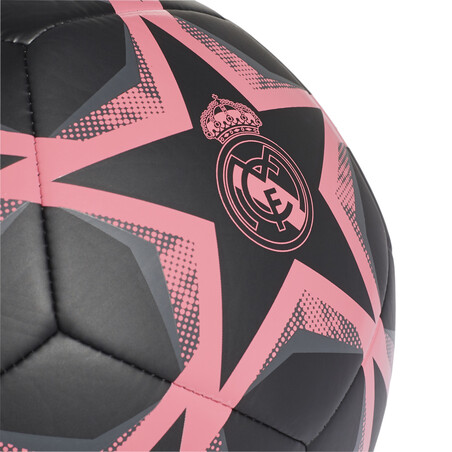 Ballon Real Madrid Ligue des Champions noir rose 2020/21
