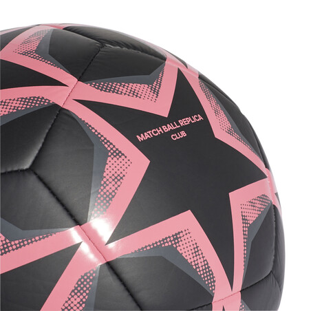 Ballon Real Madrid Ligue des Champions noir rose 2020/21