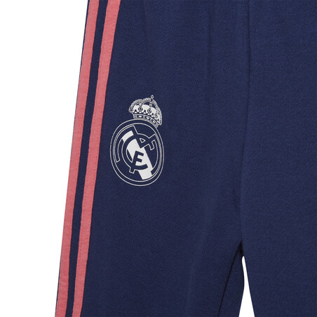 Ensemble survêtement bébé Real Madrid blanc bleu 2020/21