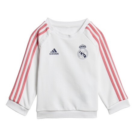 Ensemble survêtement bébé Real Madrid blanc bleu 2020/21