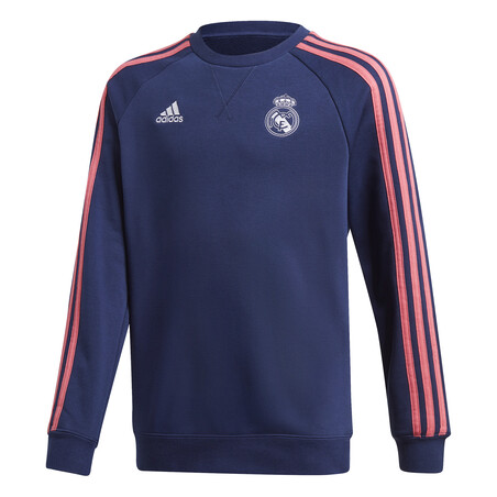 Sweat junior Real Madrid bleu rose 2020/21