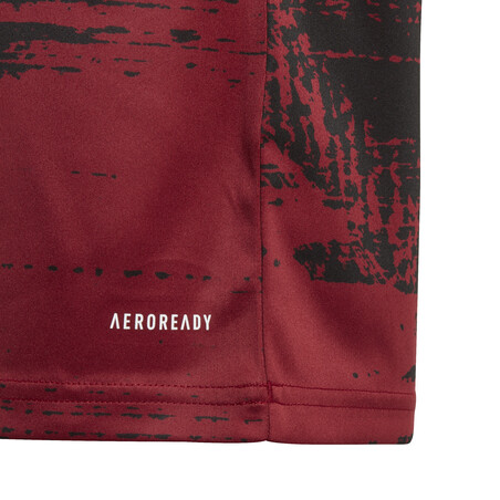 Maillot avant match junior Arsenal noir rouge 2020/21