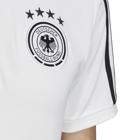 Polo Allemagne 3S blanc noir 2020