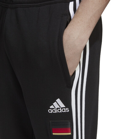 Pantalon survêtement Allemagne 3S noir blanc 2020
