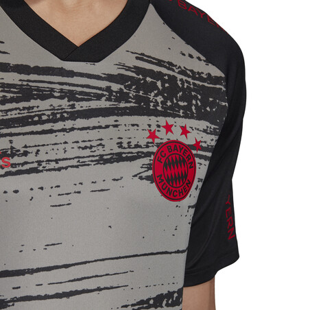 Maillot avant match Bayern Munich gris 2020/21