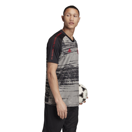 Maillot avant match Bayern Munich gris 2020/21