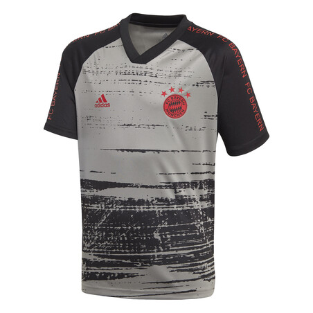 Maillot avant match junior Bayern Munich gris 2020/21