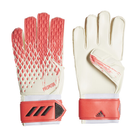Gants gardien adidas Predator blanc rouge