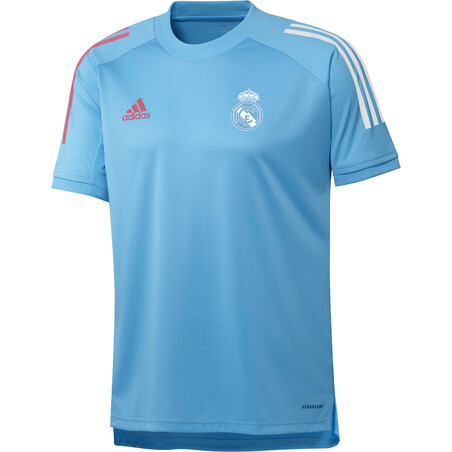Maillot entraînement Real Madrid bleu clair 2020/21