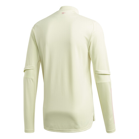 Sweat zippé Arsenal jaune 2020/21