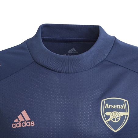Maillot entraînement junior Arsenal bleu 2020/21