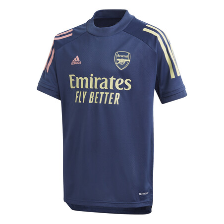Maillot entraînement junior Arsenal bleu 2020/21