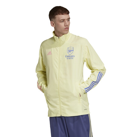 Veste entraînement Arsenal jaune 2020/21
