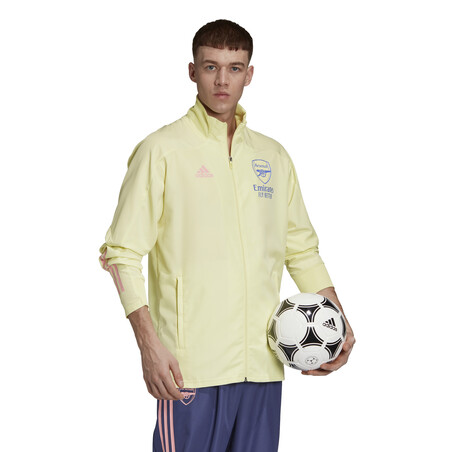 Veste entraînement Arsenal jaune 2020/21