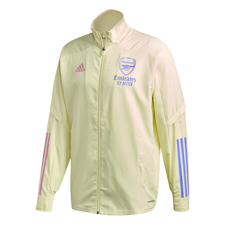 Veste entraînement Arsenal jaune 2020/21