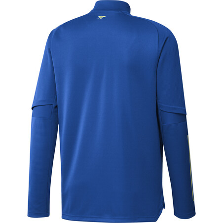 Sweat zippé Arsenal bleu rose 2020/21