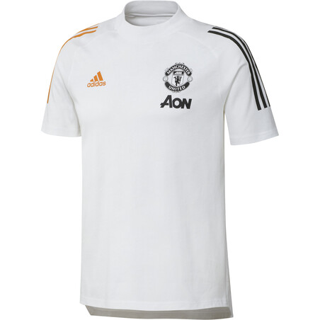 T-shirt Manchester United blanc orange 2020/21