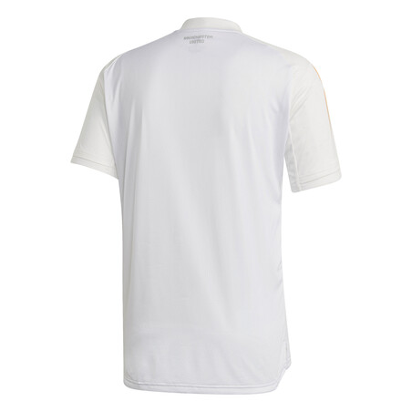 Maillot entraînement Manchester United blanc orange 2020/21