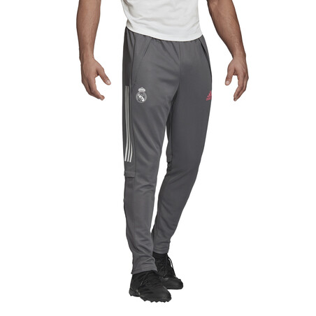 Pantalon survêtement Real Madrid gris rose 2020/21