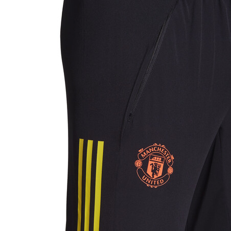 Pantalon survêtement Manchester United Europe noir jaune 2020/21