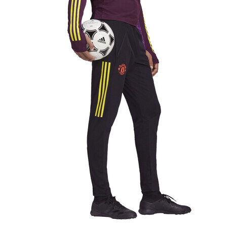 Pantalon survêtement Manchester United Europe noir jaune 2020/21