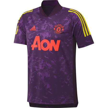 Maillot entraînement Manchester United Europe violet 2020/21