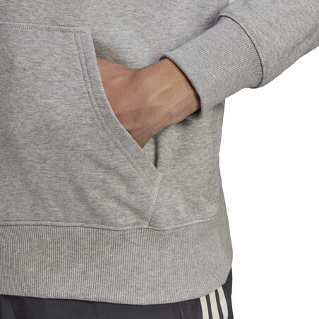 Sweat à capuche Manchester United gris 2020/21