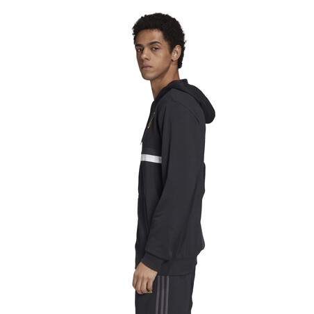 Veste survêtement Juventus 3S FZ noir or 2020/21