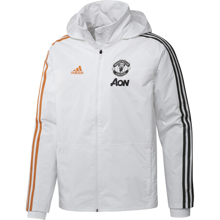 Manteau Manchester United blanc orange 2020/21