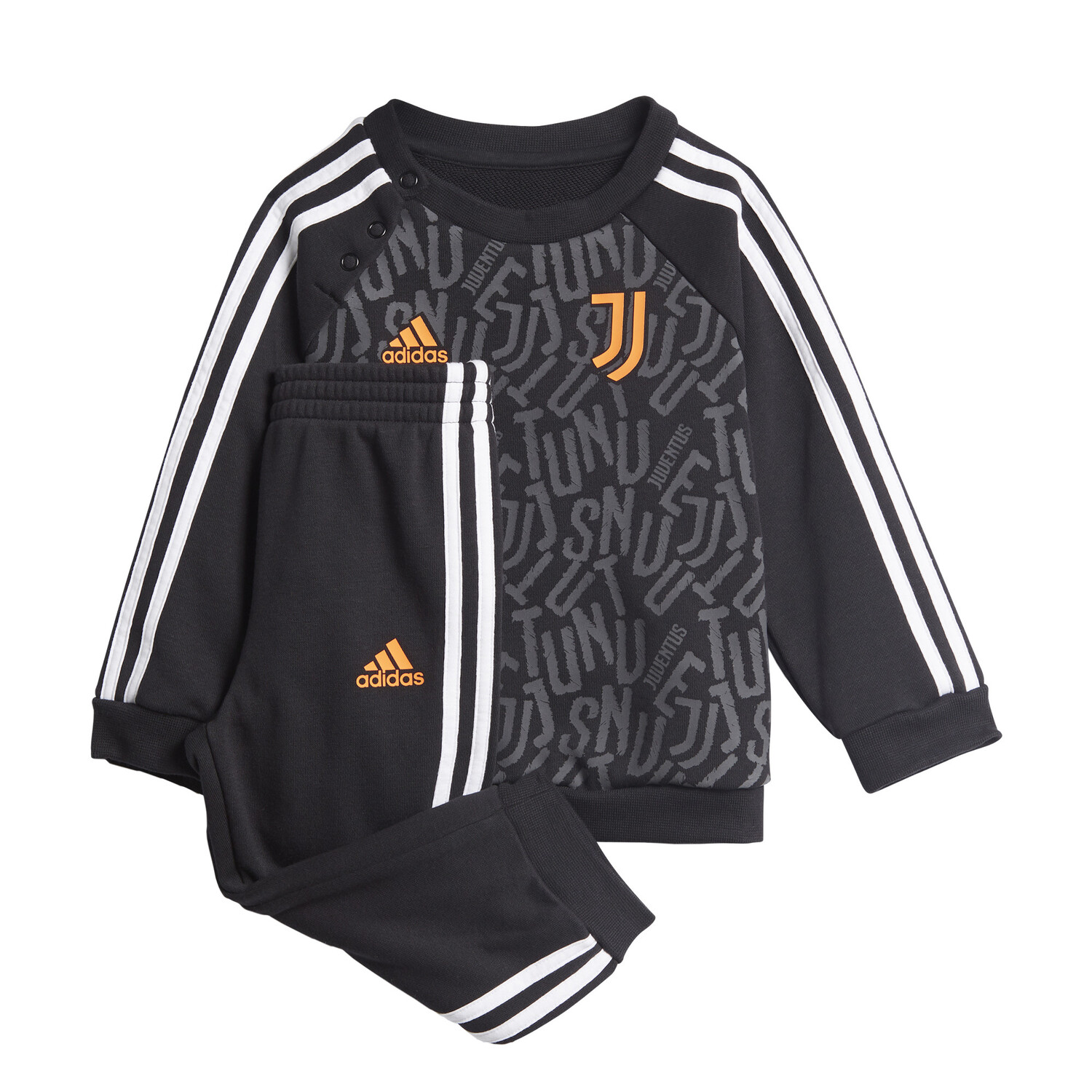 Ensemble Survetement Bebe Juventus Gris Orange 21 Sur Foot Fr