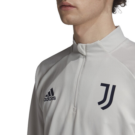 Sweat zippé Juventus blanc 2020/21