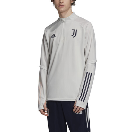 Sweat zippé Juventus blanc 2020/21