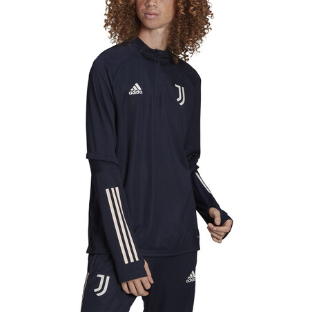Sweat zippé Juventus bleu foncé 2020/21