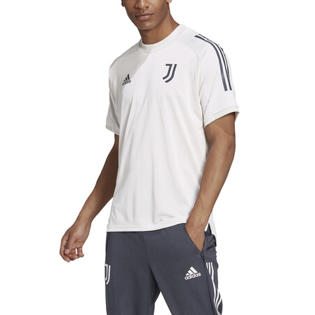 Maillot entraînement Juventus blanc bleu 2020/21