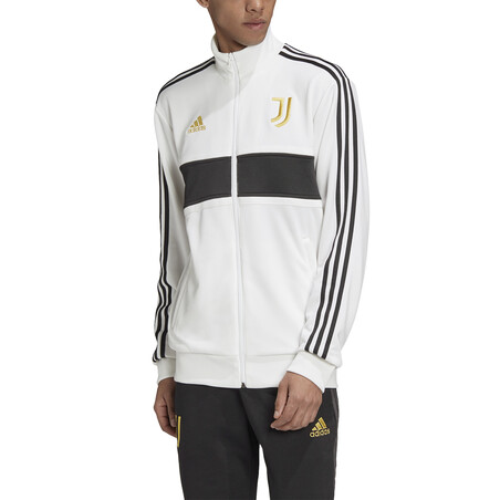 Veste survêtement Juventus 3S blanc noir 2020/21