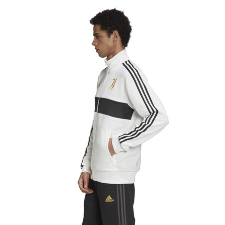 Veste survêtement Juventus 3S blanc noir 2020/21