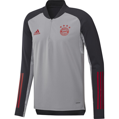 Sweat zippé junior Bayern Munich Europe gris 2020/21