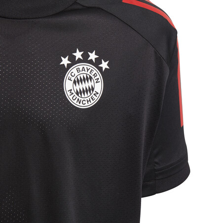 Maillot entraînement junior Bayern Munich noir 2020/21