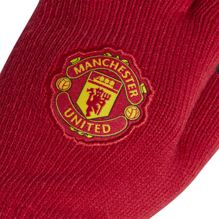 Gants joueurs Manchester United rouge 2020/21